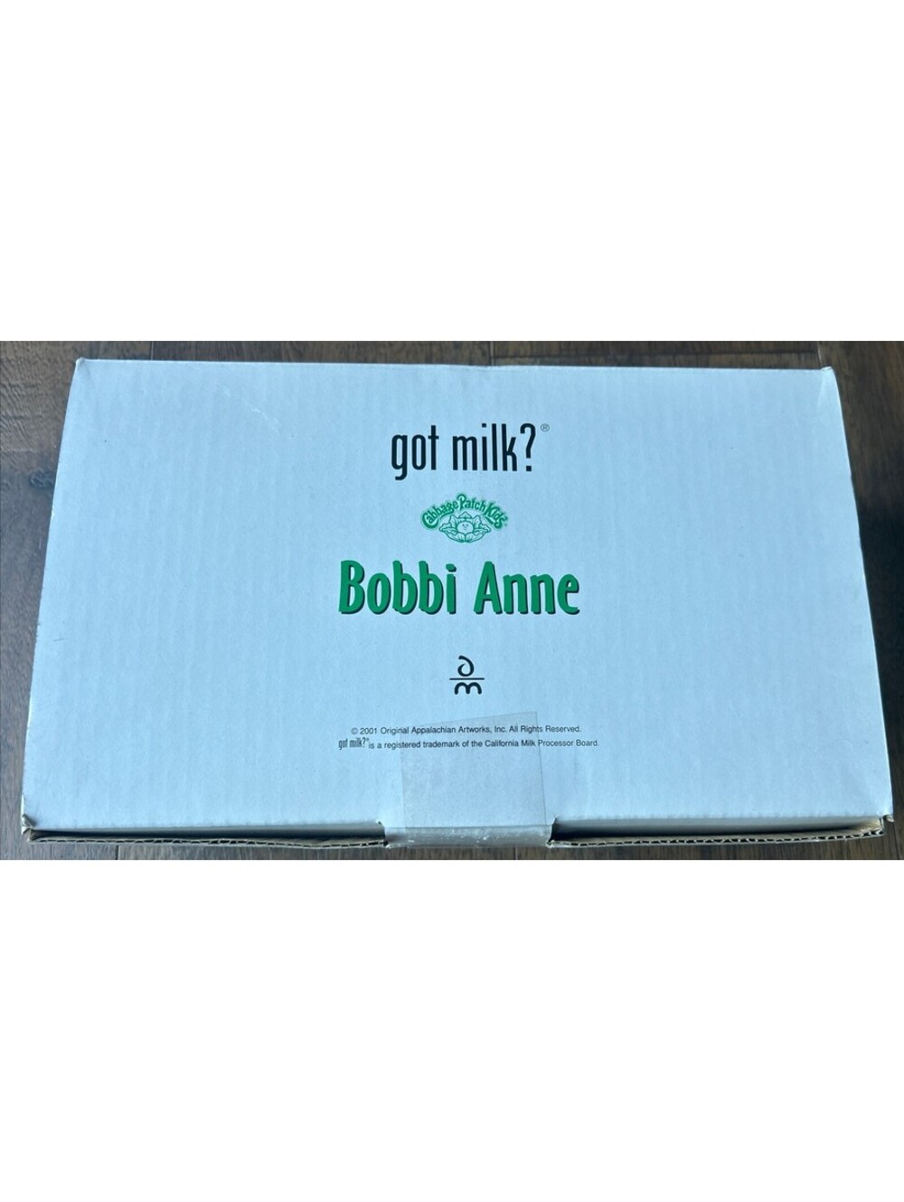 VTG 2001 Cabbage Patch Porcelain Doll-Got Milk? Bobbi Anne Danbury Mint SEALED